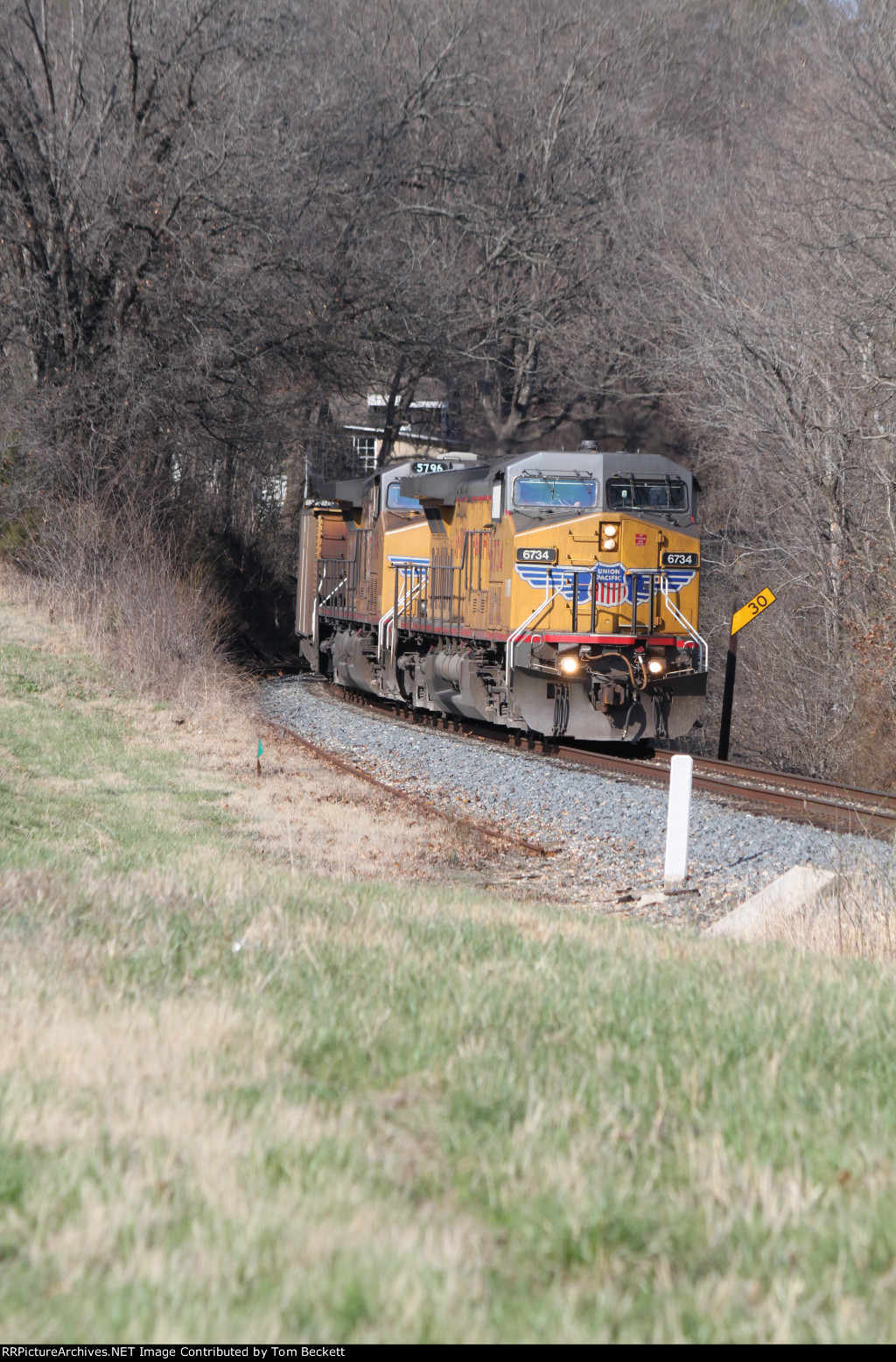 UP power at Lanagan